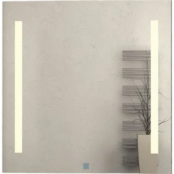 Zrcadlo Zrcadlo s LED osvětlením Plano Davos 2 x 7,5W IP44 IR 70 x 60 x 3,5 cm