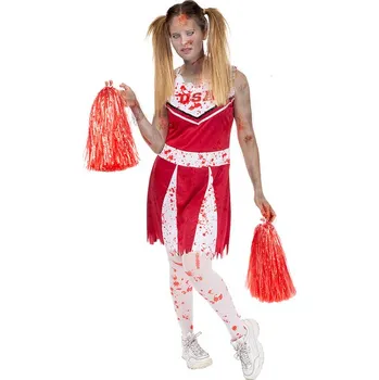 Funiglobal - Kostým zombie roztleskávačka pro ženy - L