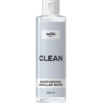 Micelární voda Mihi Clean. Hydratační micelární voda 200ml 010402