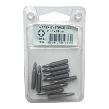 Bit Narex Bystřice Šroubovací nástavec PH1 x 28 10 ks - NB8048-53