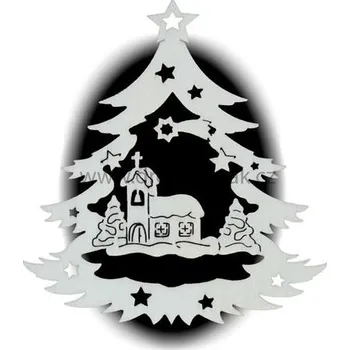 Vánoční dekorace Vánoční ozdoba STROMEK č.1009