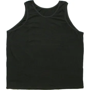 Pánské spodní prádlo Pánský nátělník černý PK116 hladký 6XL - 9XL ODE-P40050 - 9XL