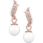 Olivie Stříbrné perlové náušnice ROSE 3588 Ag 925; ≤1,6 g.