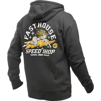 Fasthouse Eleanor Hooded Zip-Up Black Velikost: M