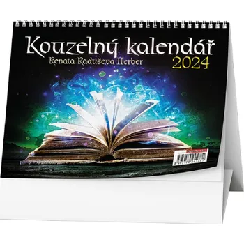 Kalendář Baloušek Tisk Renata Radouševa Herber stolní kalendář Kouzelný kalendář 2024