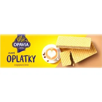 Zlaté OPLATKY 146 g capuccino (Oplatky s kávovou náplní)