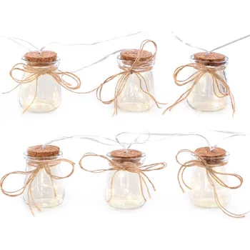 Dekorativní světelný řetěz s lahvičkami STREADA 230 cm