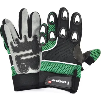 Moto rukavice Dětské MotoCross rukavice Zelené 14 (XL)