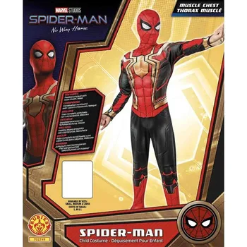 Karnevalový kostým Rubies Dětský kostým Spider-Man No Way Home Iron-Spider Deluxe vel. M