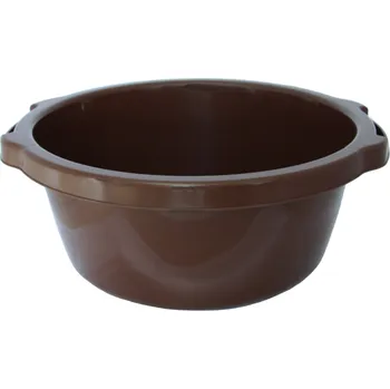 kbelík INJETON PLAST Dřez plastový 6 l hnědá