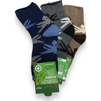 Dámské ponožky Pesail Dámské zateplené ponožky 3 páry Barva: Černá, Velikost: 35-38