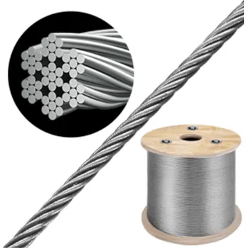 MXM Ocelové nerezové lano 152m - 3.2mm