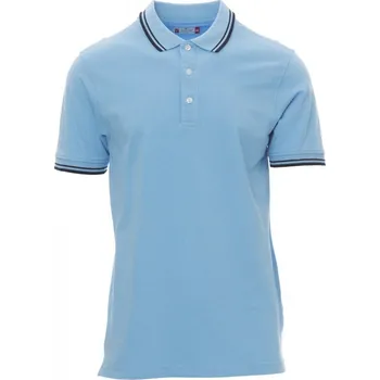 pracovní tričko Pánská polokošile Payper SKIPPER Barva: Modrá Nebeská/ Námořnická Modrá, Velikost: 4XL