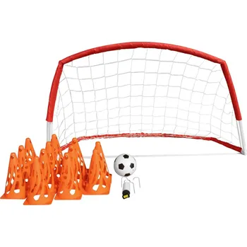 Fotbalová branka MASTER 122 x 61 x 61 cm s trénikovým příslušenstvím