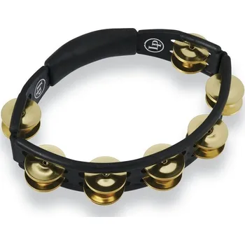 Tamburína Latin Percussion Tamburína Cyclop - ruční výrobaBrass Jingles, černá LP170 17828