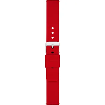Řemínek na hodinky Silikonový řemínek na hodinky 22 mm červený