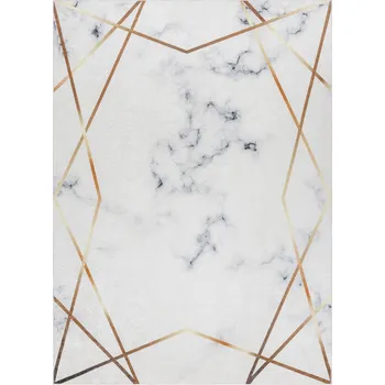 Koberec Kusový koberec ANDRE Marble 1220, 120x170, bílá, chodba / předsíň, Dywany Łuszczów - 1 rok na vrácení + DOPRAVA ZDARMA k Vám i zpět