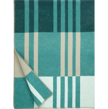 deka Lapuan Kankurit Vlněná deka Toffee 130x180, zeleno-mátová