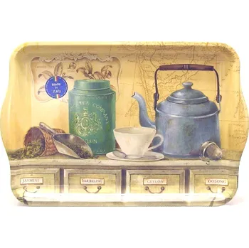Easy Life, Itálie Plastový tác TEA COMPANY II - 33x22 cm