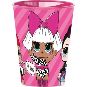 Party dekorace PLASTOVÝ POHÁREK LOL SURPRISE ROCK ON