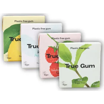 TRUE GUM žvýkačky bez cukru 21g citron