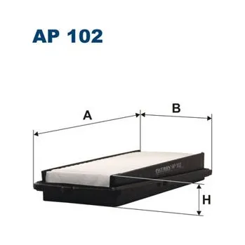 Vzduchový filtr Vzduchový filtr FILTRON (AP102)