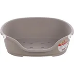 Flamingo Plastový pelech Tuck šedý ovál varianta 110 cm