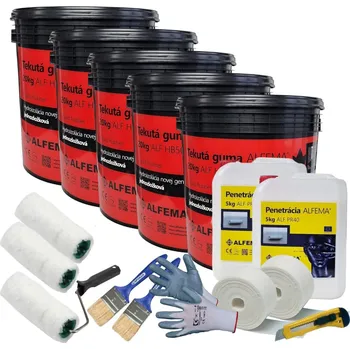 tekutá izolace Sada na opravu střechy XXL