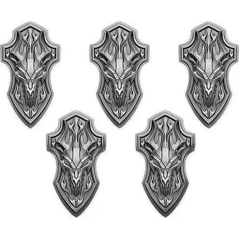 Dekorace Green Stuff World: Dragon Shields, 5 ks