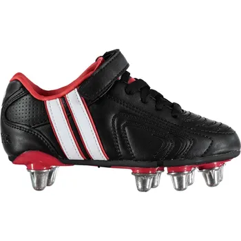 Kopačky Patrick Power X Childrens Rugby Boots Patrick černá 273841