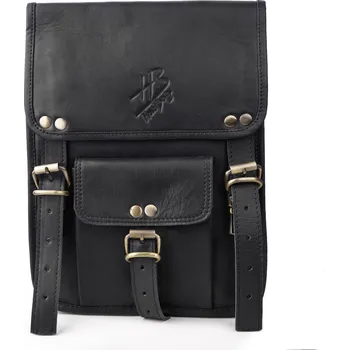 Městský batoh KOŽENÝ BATOH GALATEIA EBONY