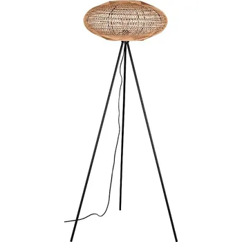 Stojací lampa Trio Leuchten 612300236 HEDDA - Stojací lampa na trojnožce se stínidlem ze sisalového lana 2 x E27, Ø 52cm (Trojnožková stojací lampa)