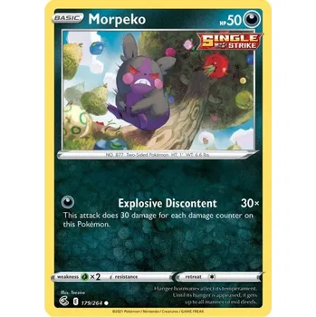 Karetní hra Pokémon karta Morpeko 179/264 - Fusion Strike