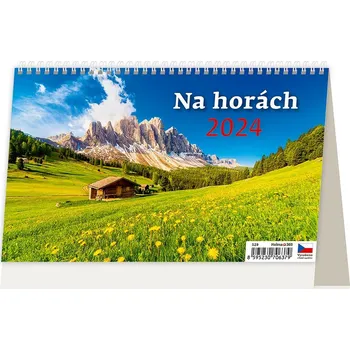 Kalendář Helma365 Stolní kalendář Na horách 2024