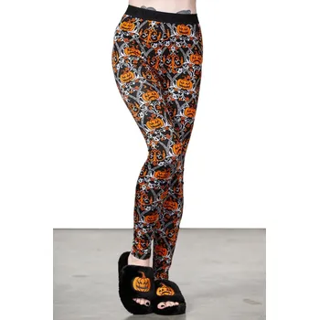 Dámské kalhoty kalhoty dámské (legíny) KILLSTAR - Haunted - XXL