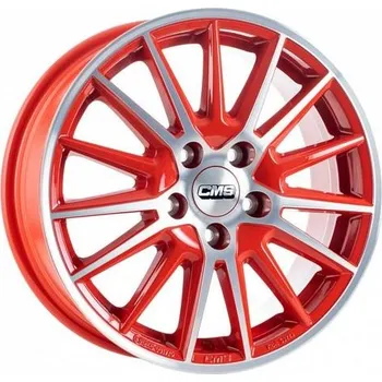 Alu kolo CMS C23 Diamond Red Gloss 6x15 4x100 ET40 60,1
