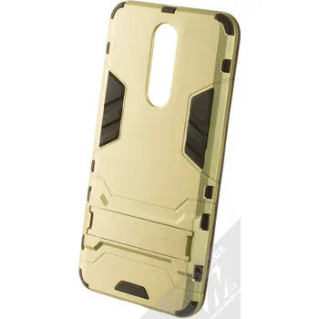 Pouzdro na mobilní telefon 1Mcz Armor Prop odolný ochranný kryt se stojánkem pro Xiaomi Redmi 8, Redmi 8A zlatá (gold)
