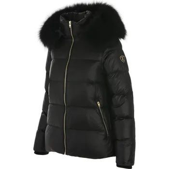 Dámská bunda ČERNÁ PÉŘOVÁ BUNDA ROCKANDBLUE Sassy