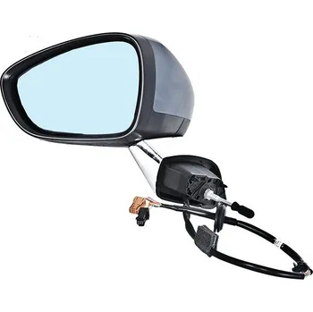 Autodíl ACI zrcátko pro CITROEN C3, 09- s chrom. držákem pro blikač el. sklopné L