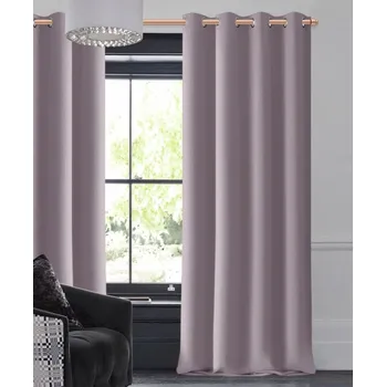 Sprchový závěs Timon Tmavý Vres závěs na kroužcích (ZSD)