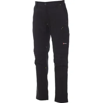 montérky Pracovní kalhoty Payper WORKER TECH Barva: Černá/ Černá, Velikost: 2XS