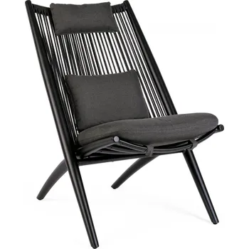 BIZZOTTO Křeslo ALOHA černá 0660407