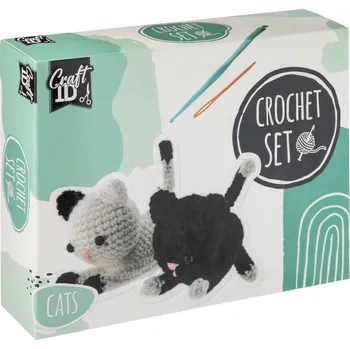 Grafix Sada háčkování, kočky