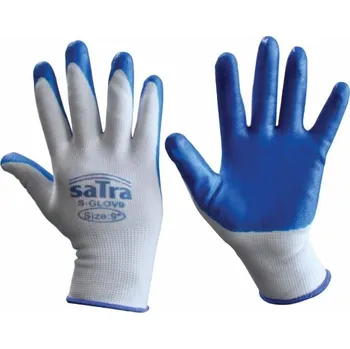 Pracovní rukavice Asta Ochranné rukavice potažené nitrilem vel. S 9 S-GLOV9