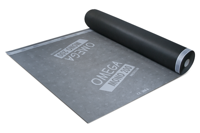 střešní difusní fólie ISOCELL OMEGA MONO 200 šířka: 1,5m 2MONO200