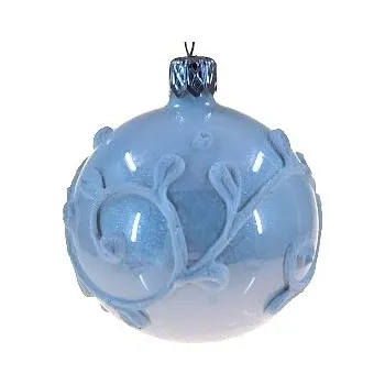 Vánoční ozdoba vanocni ozdoba Koule pr. 6cm / 3471 / Bílý porcelán