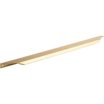 Nábytkové kování TULIP Úchytový profil Lori 480/500 tmavá zlatá broušená (TULIP Úchytový profil Lori 480/500 tmavá zlatá broušená)