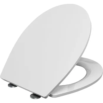 Conmetall Meister GmbH Sedátko WC Rino slim, DP, nerez úchyty, bílé