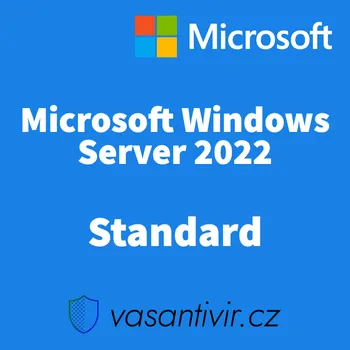 Operační systém Microsoft Windows Server 2022 Standard (16 cores), nová 634-BYKR