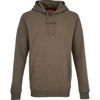 Pánská mikina Pánská mikina CCM Core Pullover Hoodie Major Brown XXL